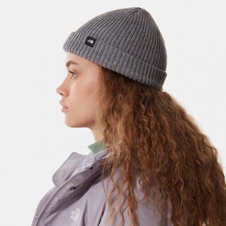 Шапка The North Face Fisherman Beanie Серая