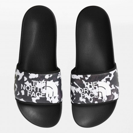 Сланцы The North Face Basecamp Slide III Черные с белым