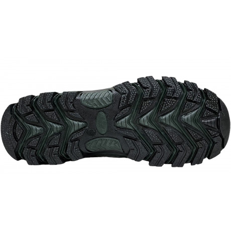 Ботинки The North Face Hedgehog Hike Mid Deep Grey Green с мехом