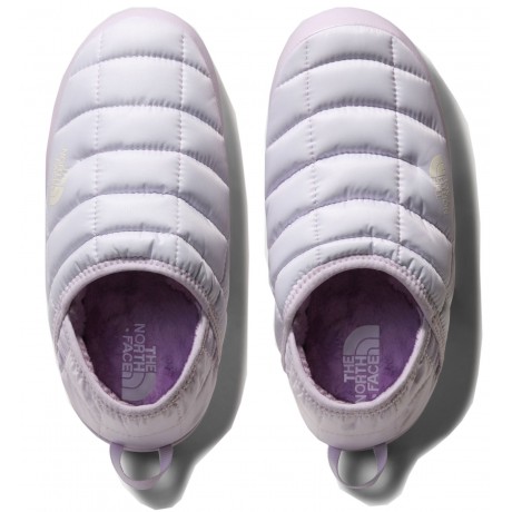 Тапки The North Face Traction Mule V Белые с сиреневым