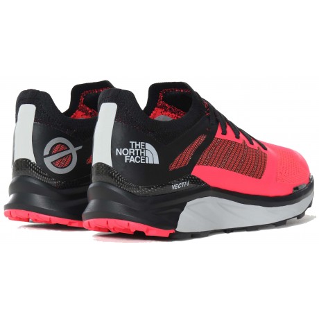 Кроссовки The North Face Flight Vectiv Черные с розовым