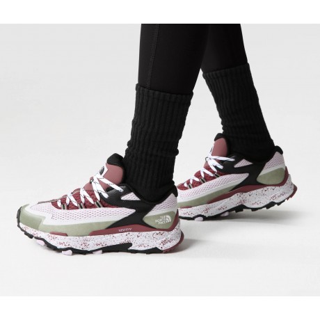 Кроссовки The North Face Vectiv Taraval Серые с бордовым