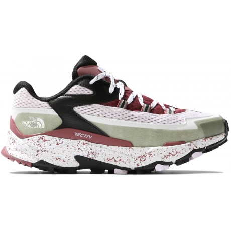 Кроссовки The North Face Vectiv Taraval Серые с бордовым
