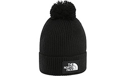 Шапка The North Face Logo Box Pom Beanie Черная