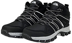 Ботинки The North Face Hedgehog Hike Mid Black Whike с мехом