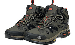 Ботинки The North Face Vibram Gore Tex темно-зеленые